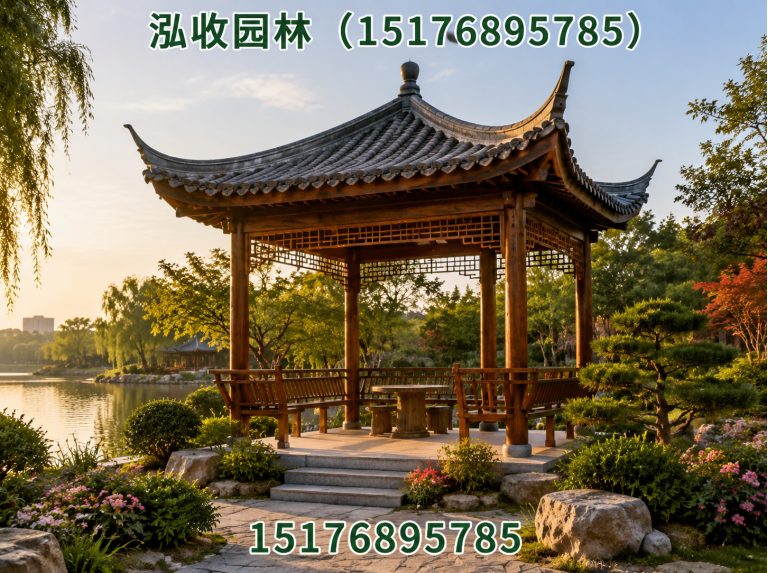 西双版纳京津冀防腐木工程展示图